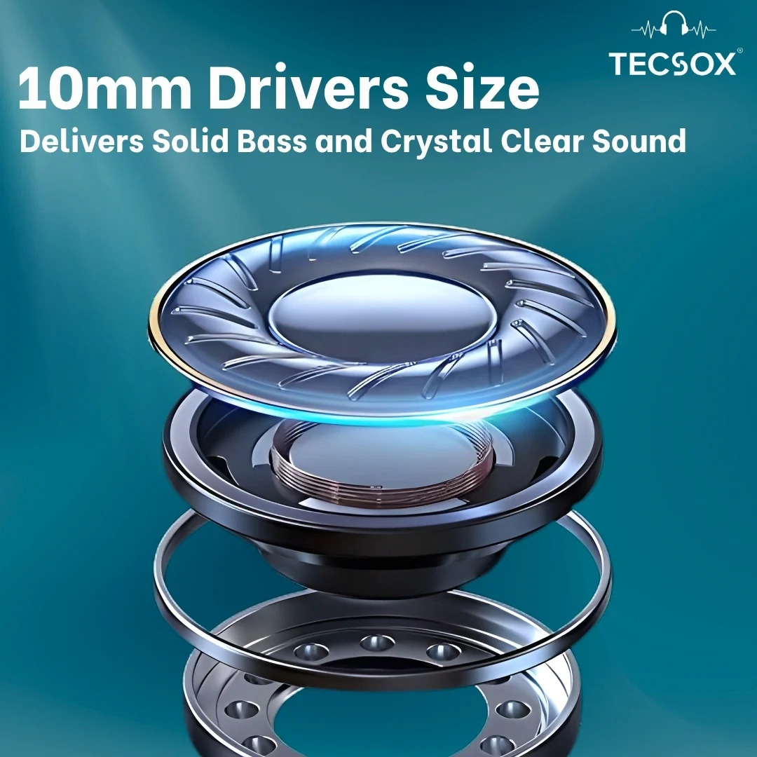 Order TecSox Max19 Bluetooth Earbuds | Power Bank & Torch - Image 5