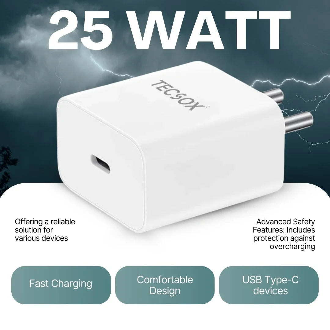 Order 25W Charger for Samsung Smartphones | Type C Charger + Type C To C Cable - Image 7