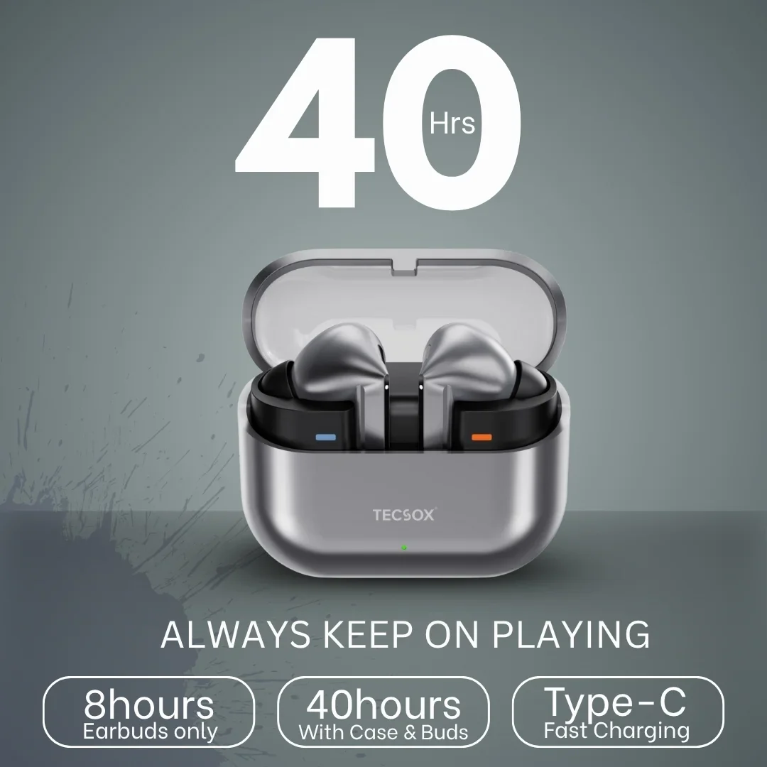 Order TecSox Audora Bluetooth Earbuds | Deep Bass | Under ₹1000 - Image 15
