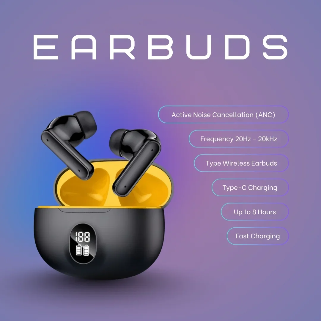 Pulse411  Bluetooth Earbuds | 30 Hours Playtime | Digital Display - Image 13