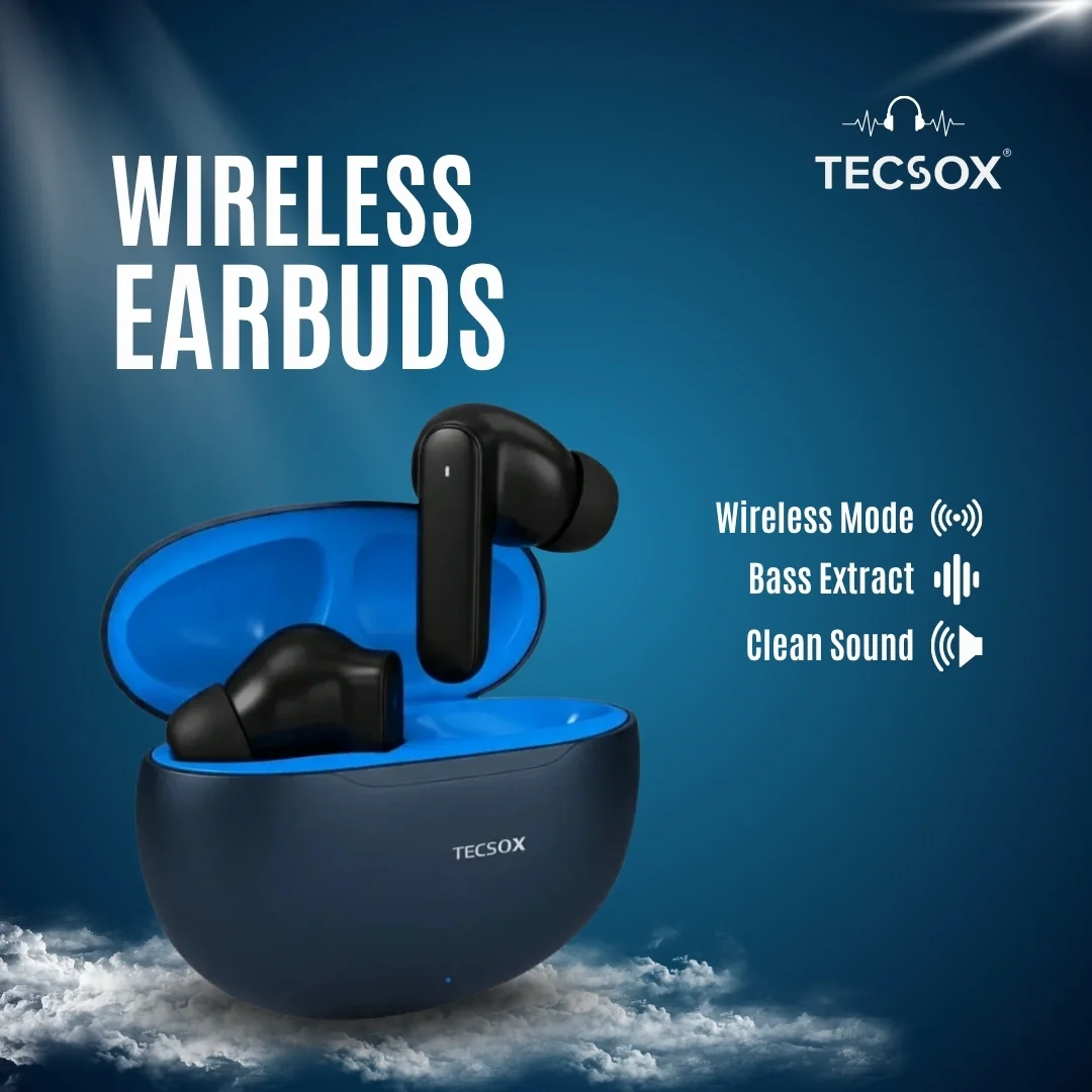 Order TecSox Pulse 611 Bluetooth Earbuds | Deep Bass | 30 Hour Play time - Image 16