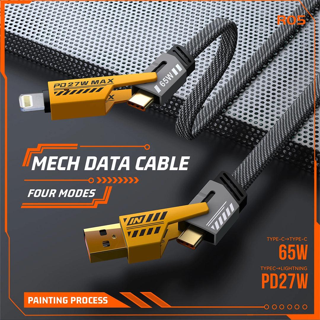 Order 4In1 6 Amp Cable | 65W Fast Charging and Data Transfer - Image 4