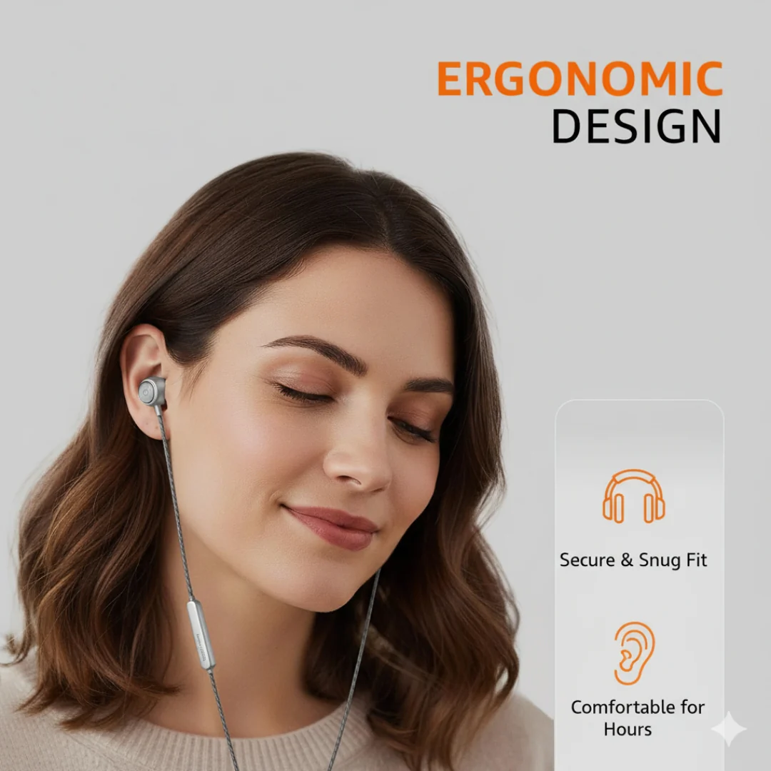 TecSox  Bass Bud15  Earphones Online | Under Rs.299 - Image 6