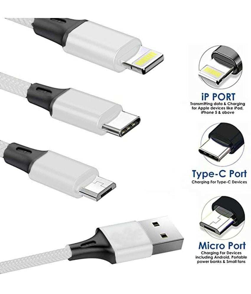 Order TecSox 3in1 Braided Cable Online | Support All Devices - Image 5