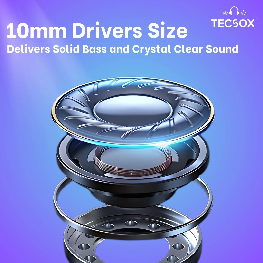 Omega 201 Wireless Earbud With Deep Bass | IPX Water Resistant - Image 13