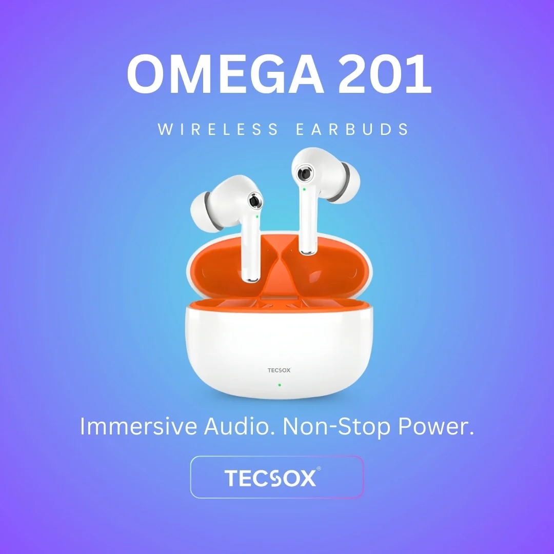 Omega 201 Wireless Earbud With Deep Bass | IPX Water Resistant - Image 17