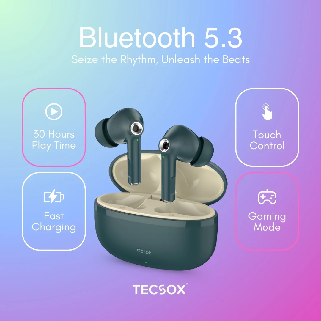 Omega 201 Wireless Earbud With Deep Bass | IPX Water Resistant - Image 37