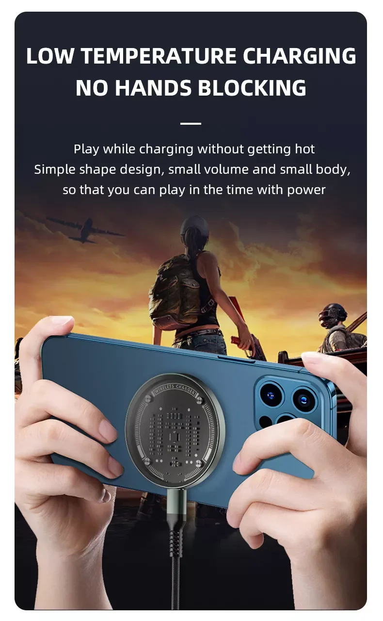 Transparent Magnetic Wireless Charger for iPhone - Image 6
