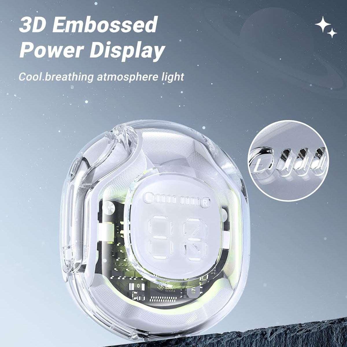 UltraPod Pro Bluetooth Earbuds with Game Mode for Gamers - Image 11