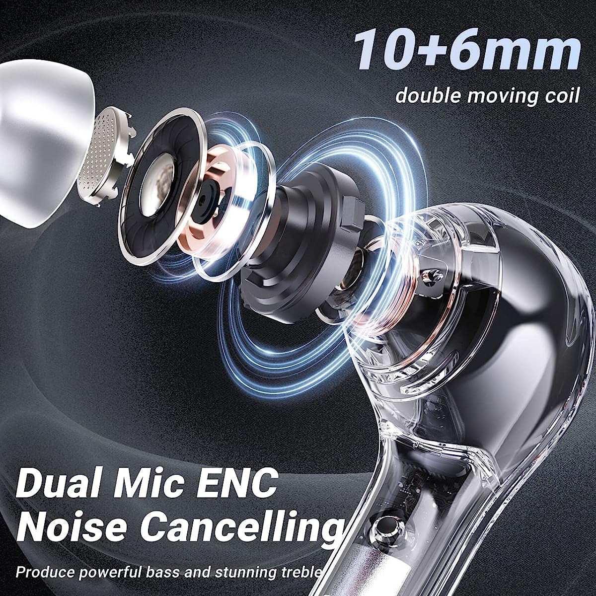 UltraPod Pro Bluetooth Earbuds with Game Mode for Gamers - Image 14