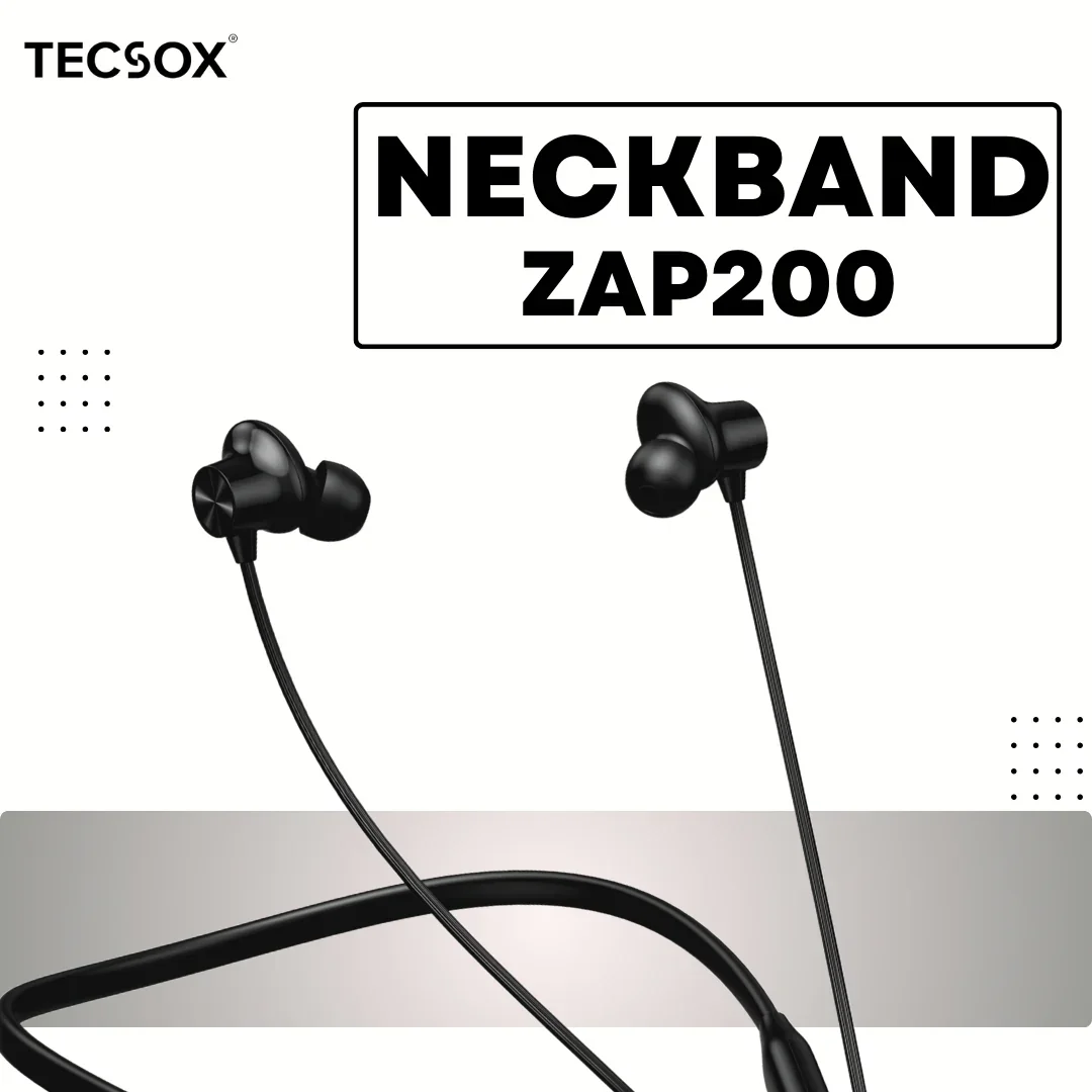 Zap200 Bluetooth Neckband | High Bass | 40 Hr  | IPX Water Resistant - Image 12